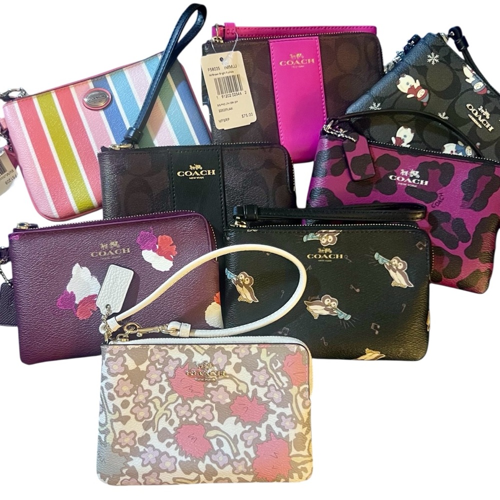 Reserved for KEVA 😊 Coach Wristlet Bulk Bag